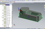 SolidCAM. Фрезерование 2.5D. Обработка контура по спирали