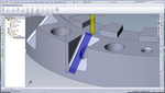 SolidCAM HSS. Игнорирование отверстия