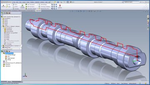 SolidCAM. Фрезерно-токарная обработка. Геометрия оболочки