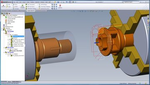 SolidCAM. Фрезерно-токарная обработка. Противошпиндель