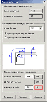 Рис. 17. Анкерный отгиб