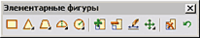 Рис. 1. Панель Элементарные фигуры