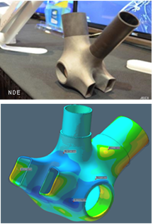 Деталь велосипеда, созданная методом 3D-печати (материал - титан)