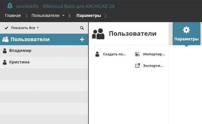 Чтобы максимально воссоздать рабочий процесс, команда использовала BIMcloud Basic