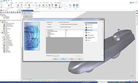 Simcenter FLOEFD для< Solid Edge