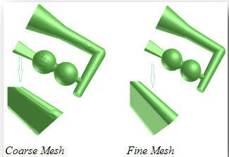 Экспорт CAD-модели с разной плотностью сетки