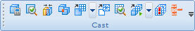 Панель инструментов Cast