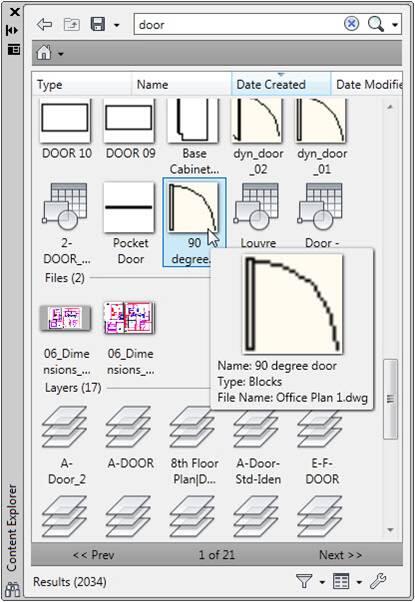 Autodesk Content Explorer