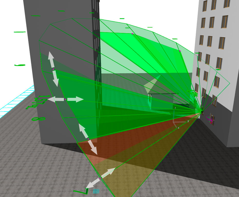 Картинка Определение времени инсоляции в 3d окне Archicad