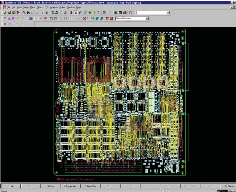 Xpedition xPCB Layout - удобное, простое и наиболее продуктивное решение для реализации высокотехнологичных проектов с высокой плотностью монтажа или сложной конструкцией ПП