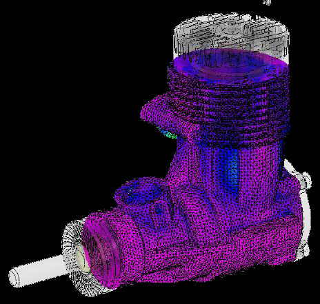 Рис. 5. Синхронная технология в Solid Edge Simulation