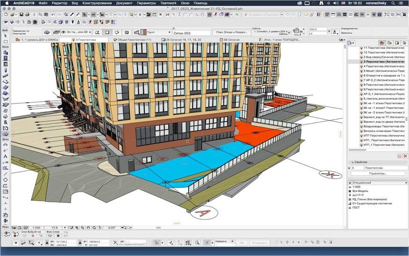 BIM-модель в Archicad