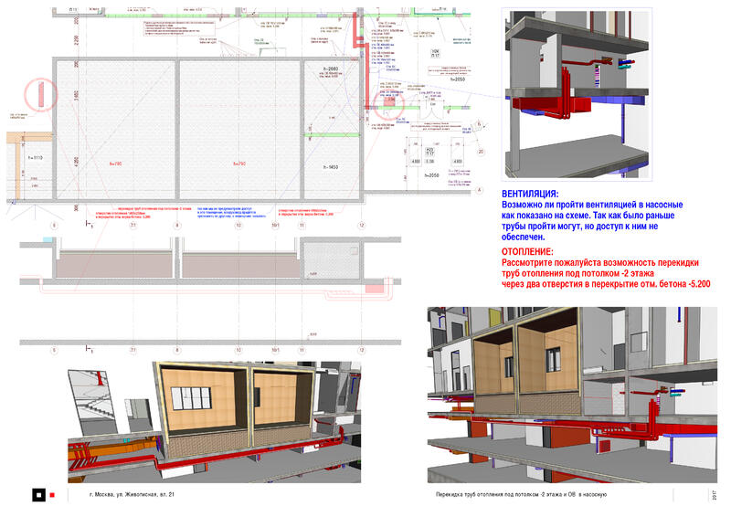 Отображение проекта в Archicad