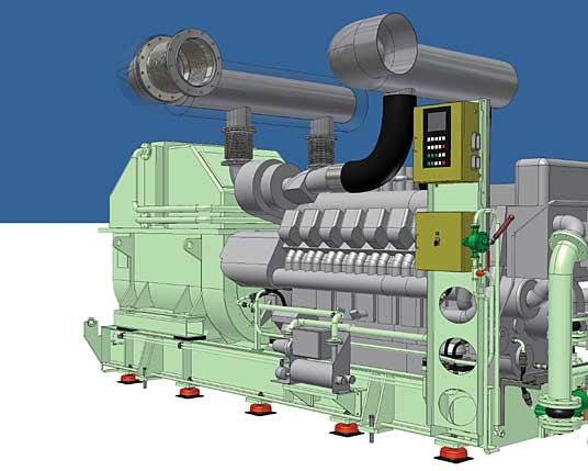 Рис. 2.2. Дизель-генератор MTU 16V4000