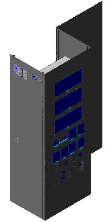 Рис. 5. 3D-вид щита