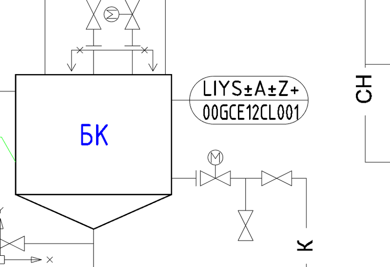 Рис. 19. Точка контроля