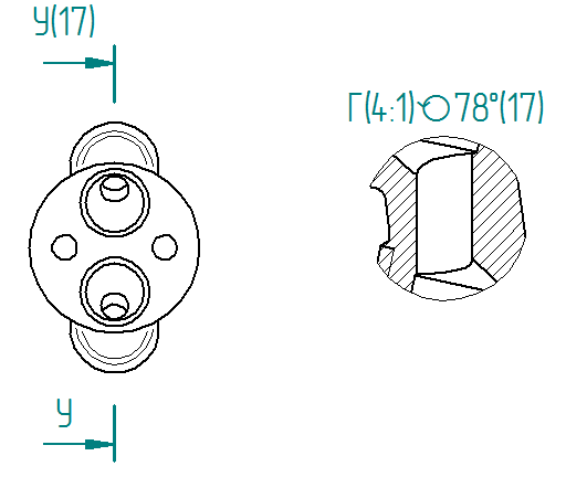 Рис. 3. Перенос и поворот вида