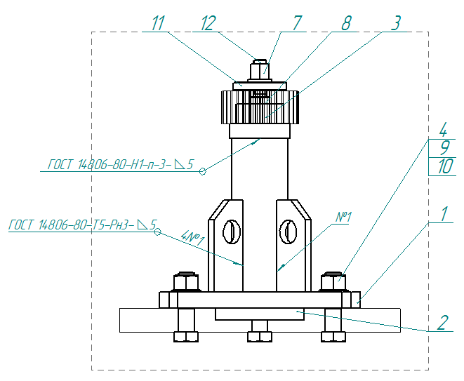 Рис. 13. Выравнивание по контуру позиций