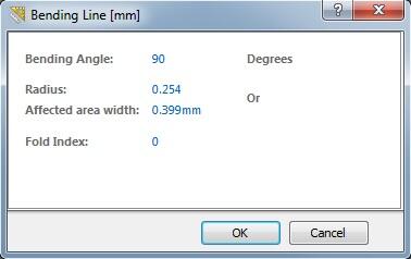 Рис. 9. Окно Bending Line