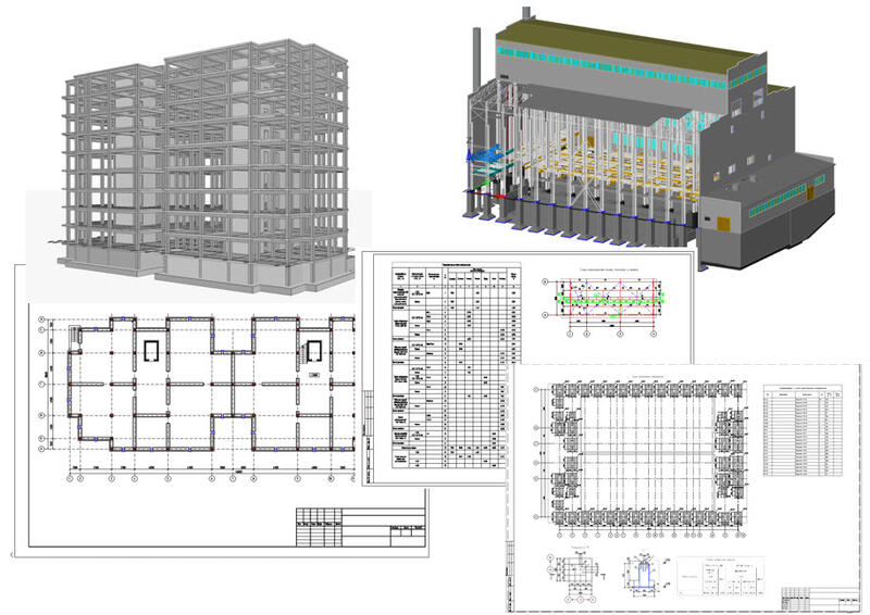 Автоматическая генерация чертежей в Model Studio CS Строительные решения